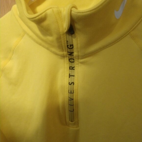 NIKE LIVE STRONG DRI-FIT YELLOW XL - Picture 3 of 4